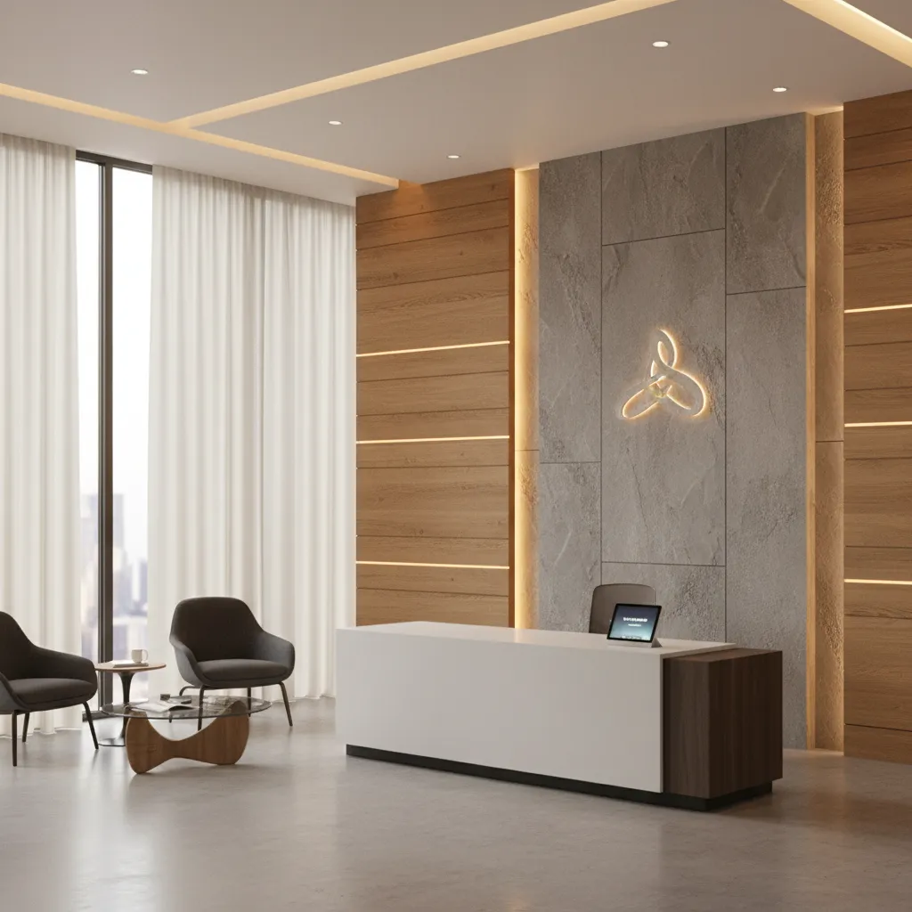Office Reception Back Wall Design Ideas That Elevate First Impressions