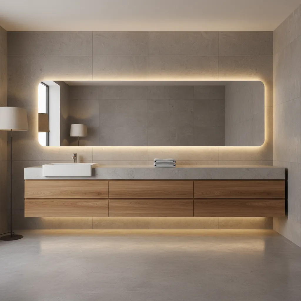 How Offset Bathroom Vanities Are Used in Hotels, Apartments, and Modern Homes