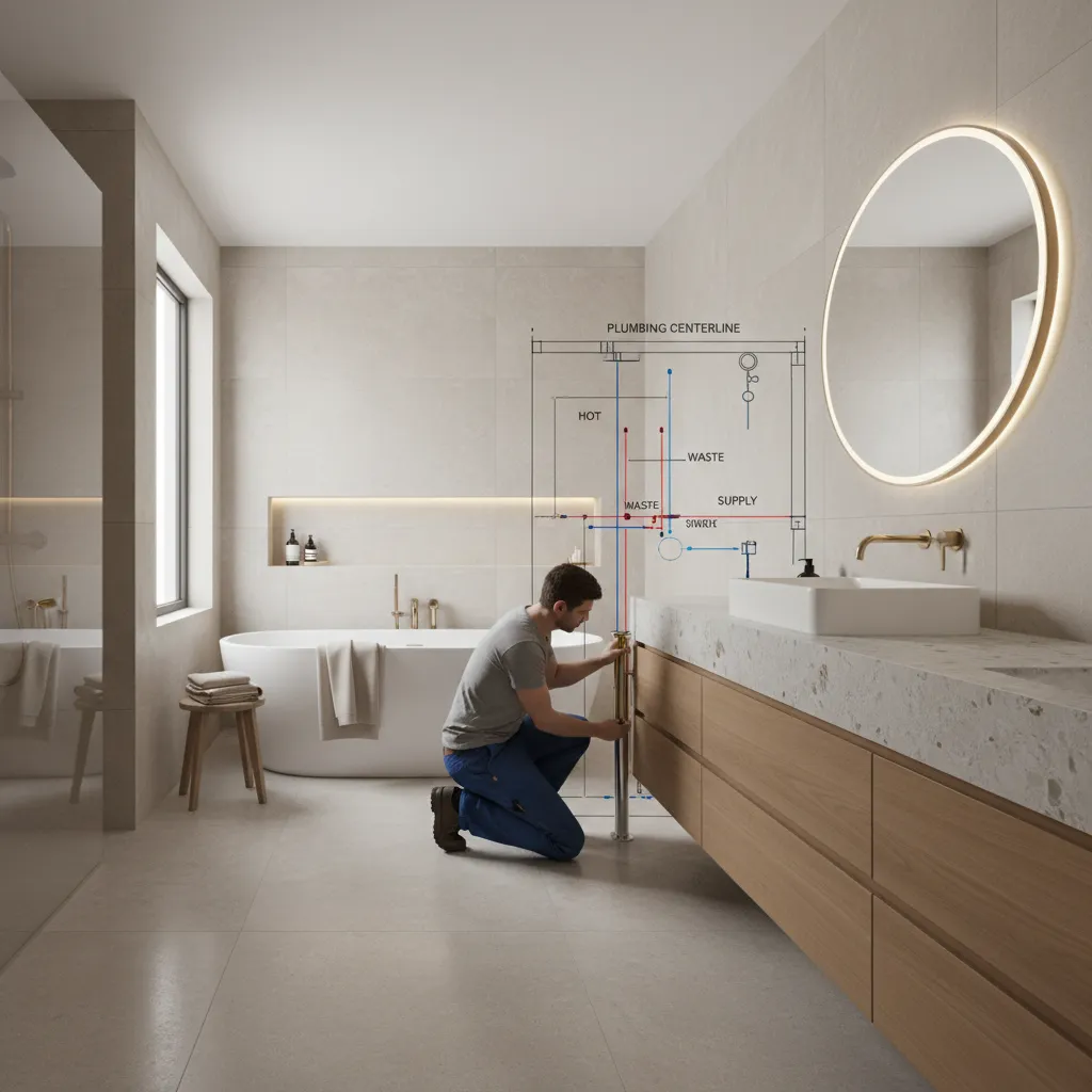 Risk Factors When Installing Offset Bathroom Vanities and How to Avoid Them