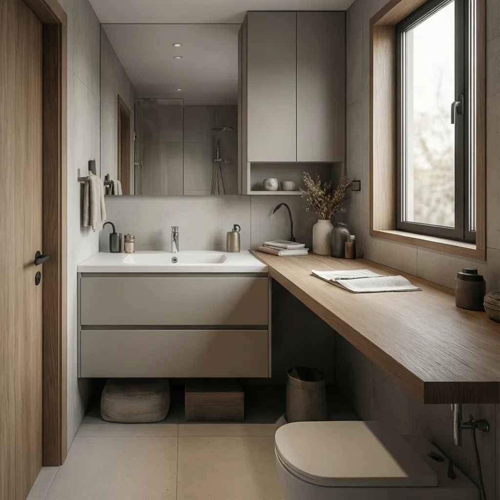 Space Optimization Tips for Offset Bathroom Vanities in Small Bathrooms
