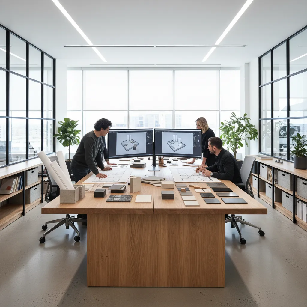 Oficina de arquitectura y diseño interior: qué hace realmente