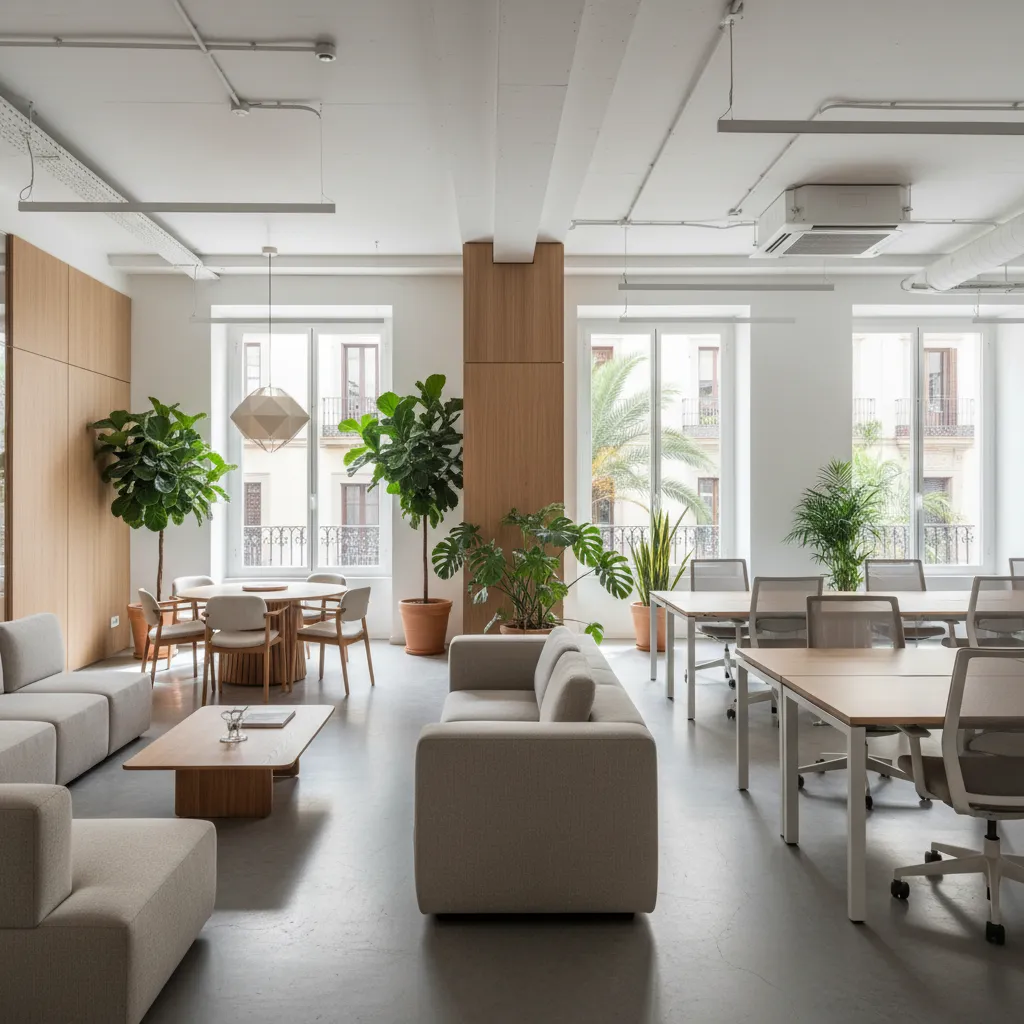 Diseño de interiores oficinas Barcelona