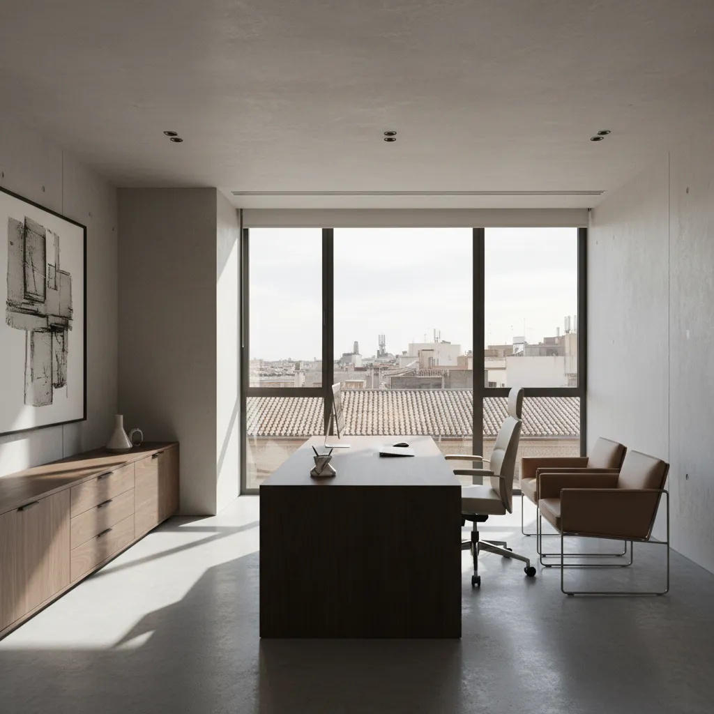 Diseño de interiores para oficinas ejecutivas en Sevilla