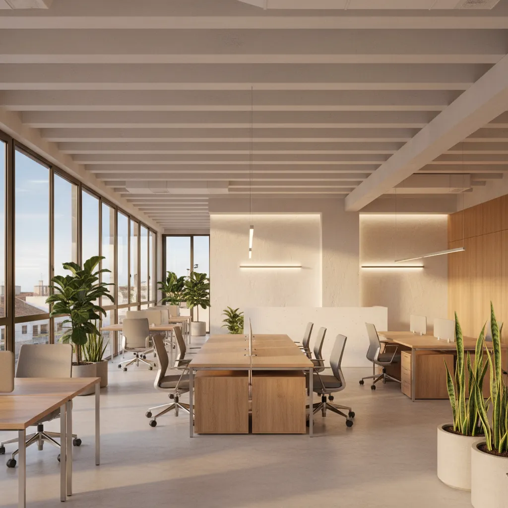 Arquitectura y diseño de interiores para oficinas Málaga