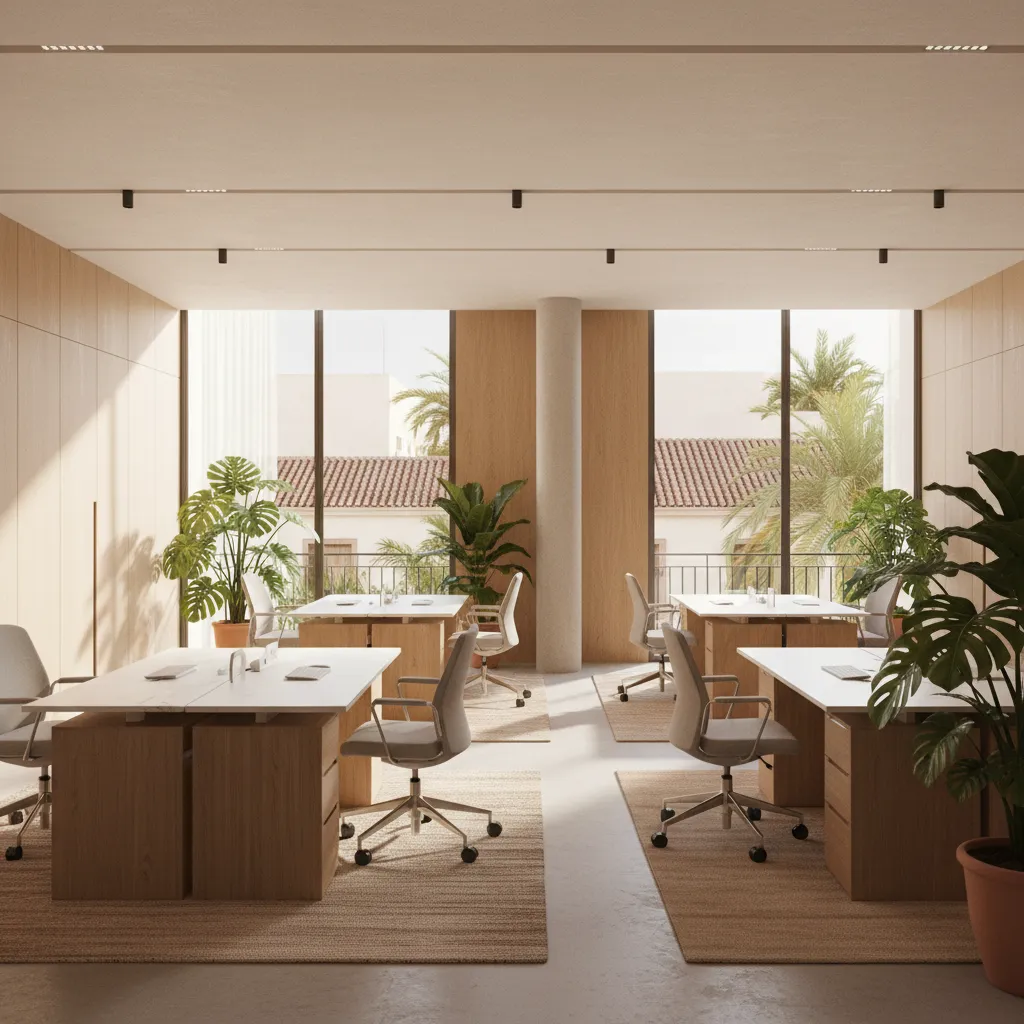 Diseño interior de oficinas modernas en Sevilla