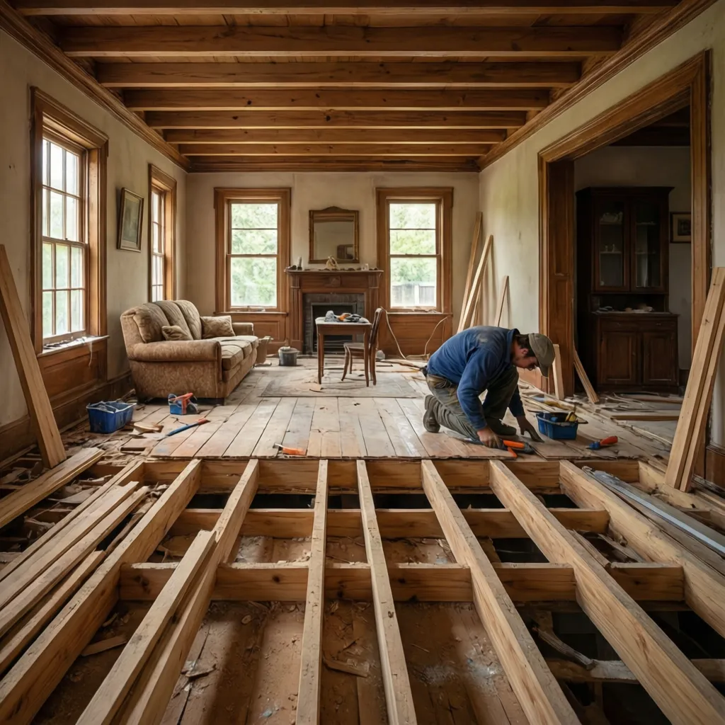 Hidden Risks When Replacing Hardwood Floors in Older Homes