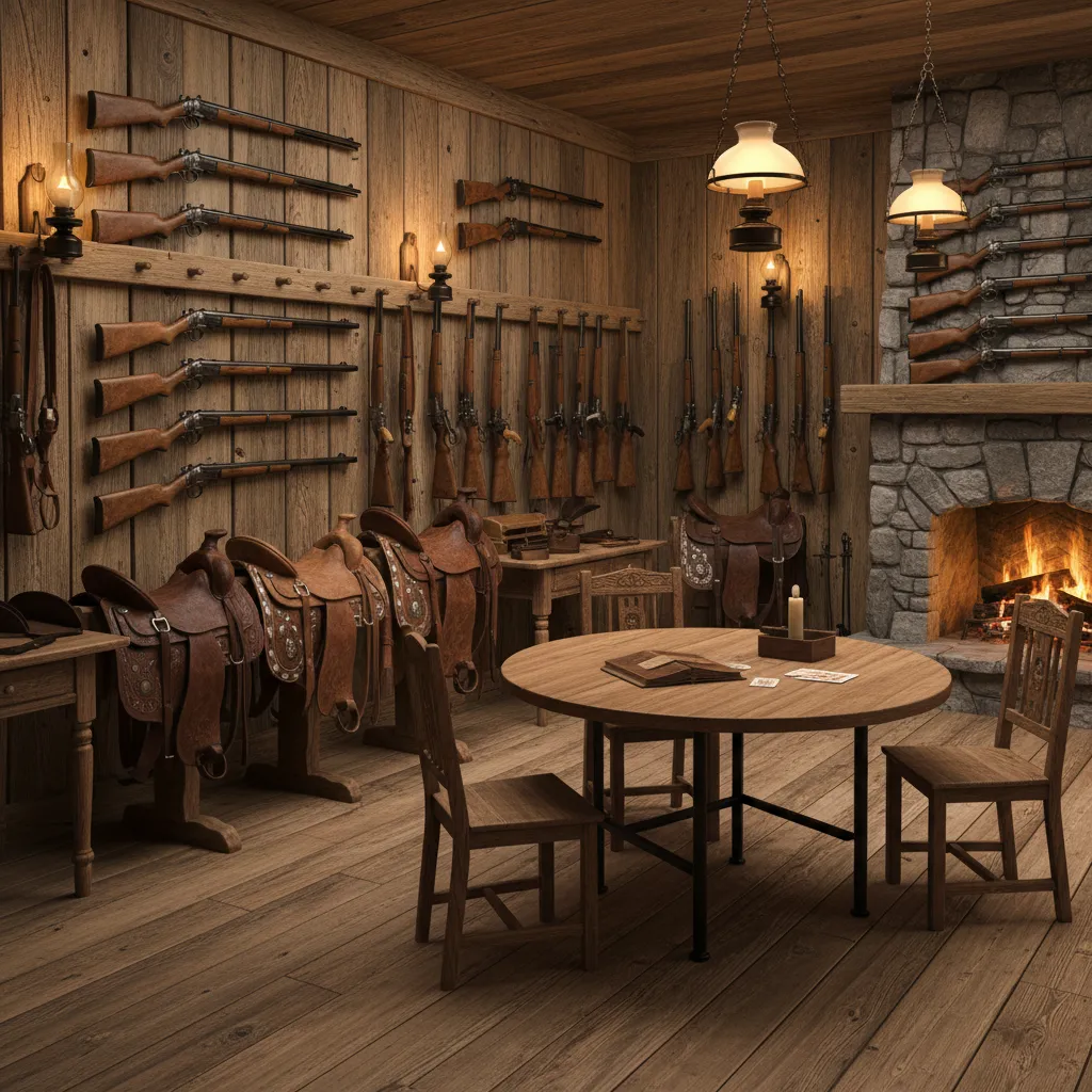 Common Problems When Building an Old West Style Gun Room and How to Fix Them