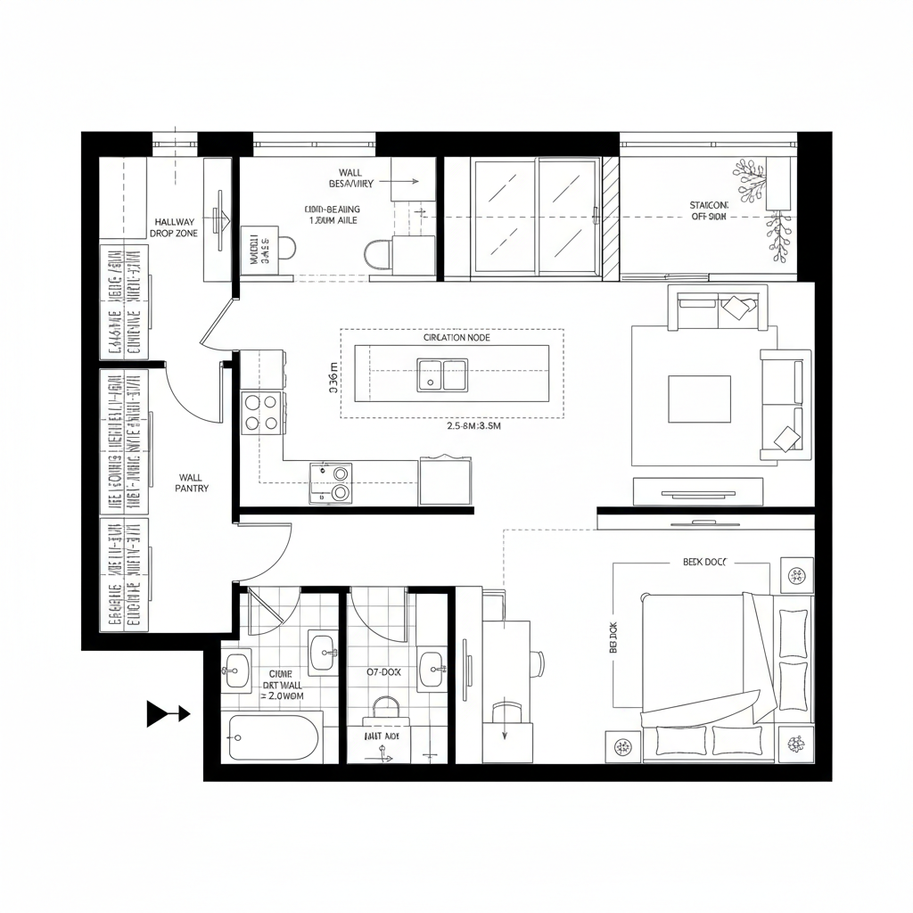 Picture of Cramped Apartment Layout? Brittany Apartments Floor Plans That Work