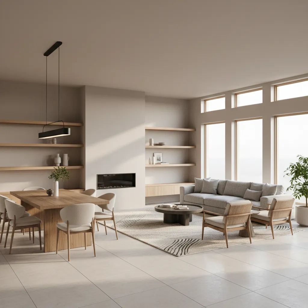 Interior Designer Strategies for Painting Open Concept Living and Dining Areas