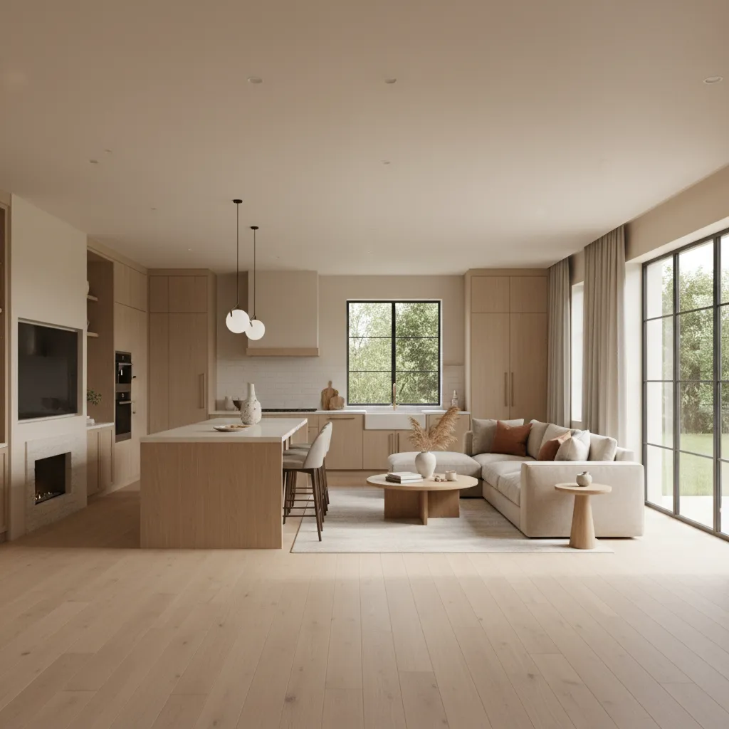 Best Paint Colors for Living Room and Kitchen Combined