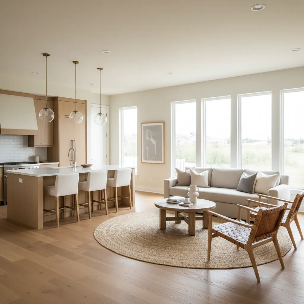Paint Colors for Living Room and Kitchen Combined