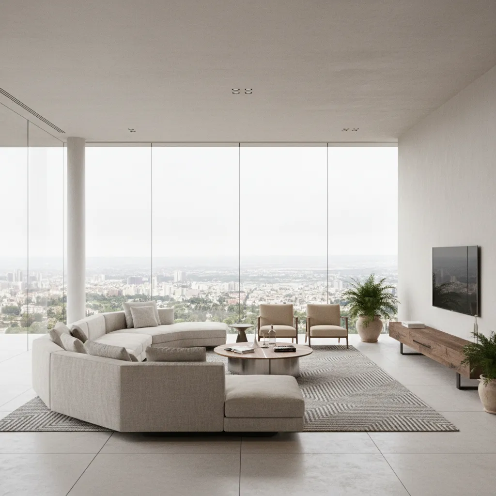 Interior Design Strategies for Open Concept Living Rooms With Limited Wall Space