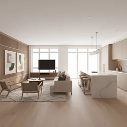 Open floor plan  Designing Your Home with Accent Walls and Paint Finishes