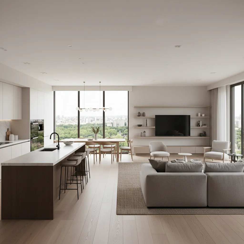 Common Problems in Open Dining Kitchen and Living Room Layouts