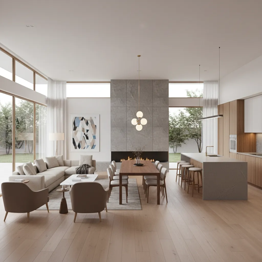 Balancing Aesthetics and Practical Living Space