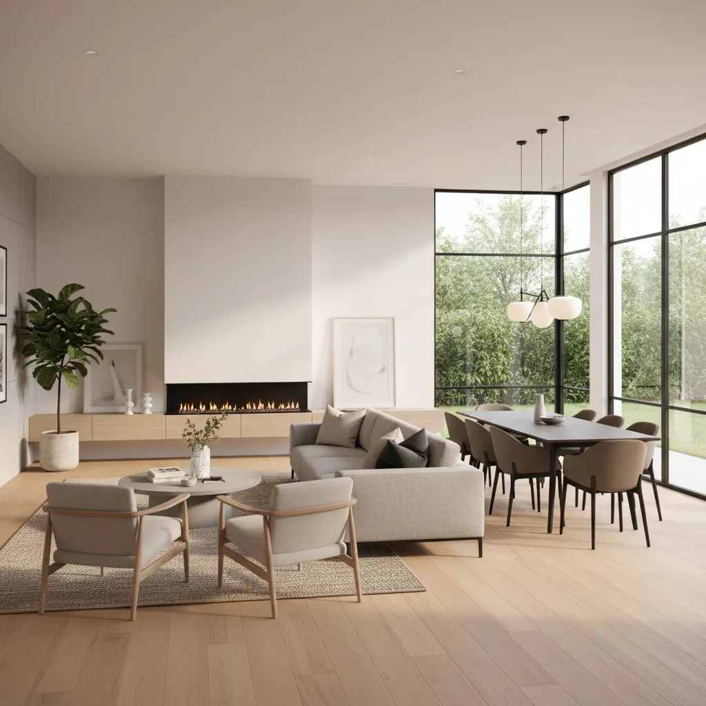 How Interior Designers Create Zones in Open Plan Living Rooms