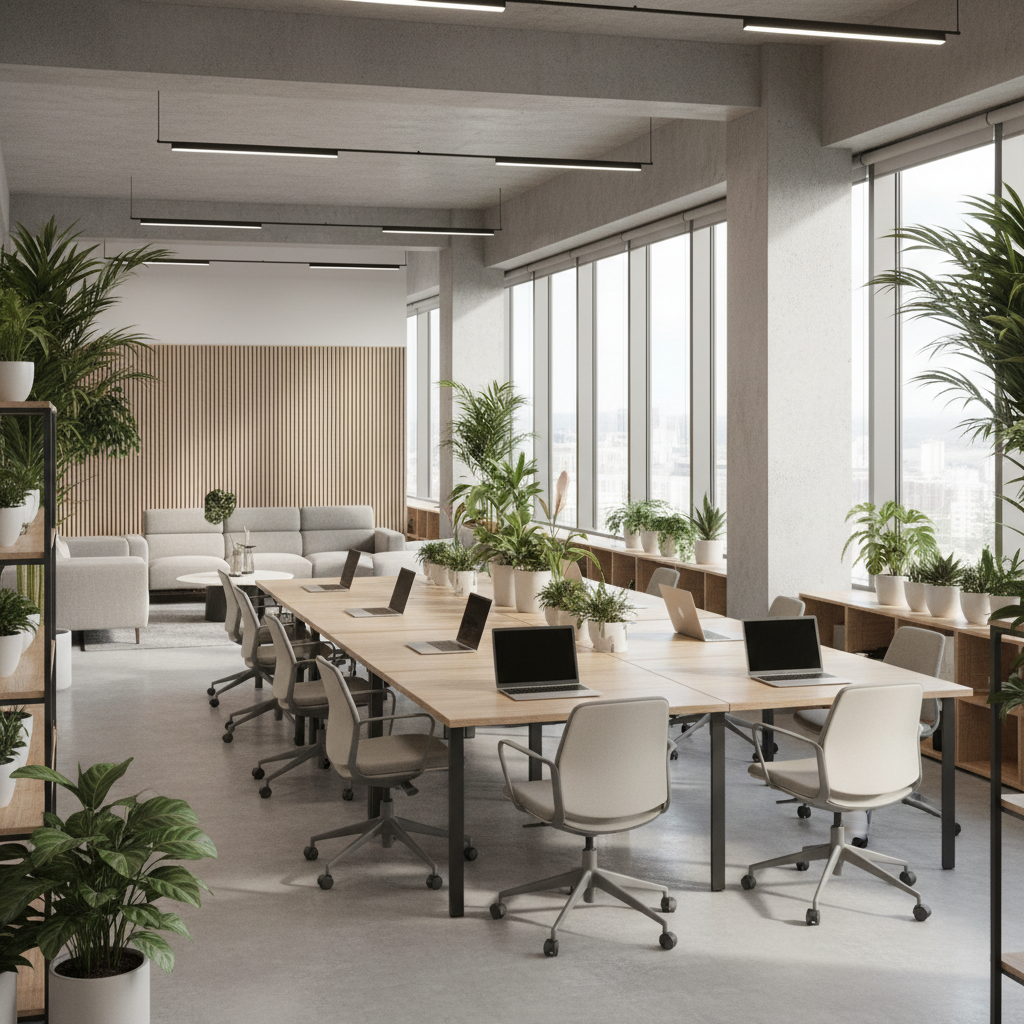 Diseño interior de oficinas modernas en Sevilla