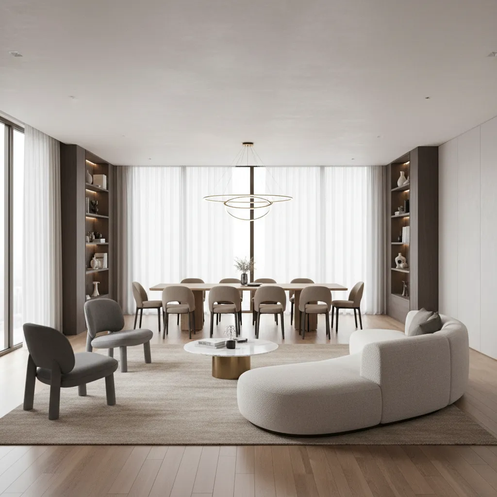 Furniture Zoning Techniques for Open Square Living Rooms