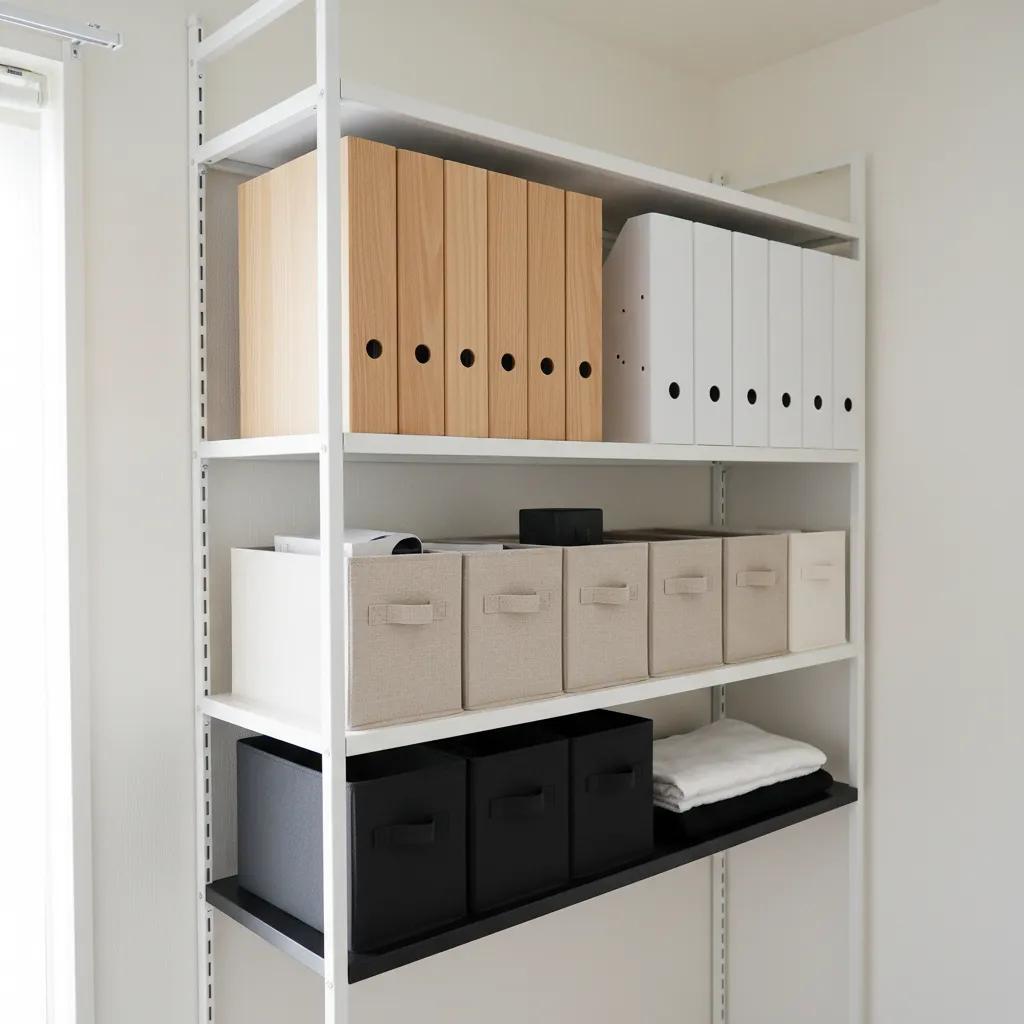 “見える収納は3色まで”：日式スタイルで散らかりを風景にしない