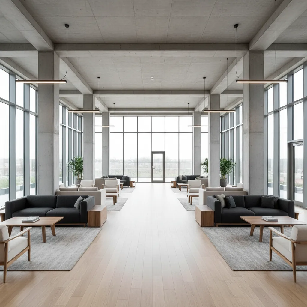 Optimal Pillar Spacing for Large and Small Halls