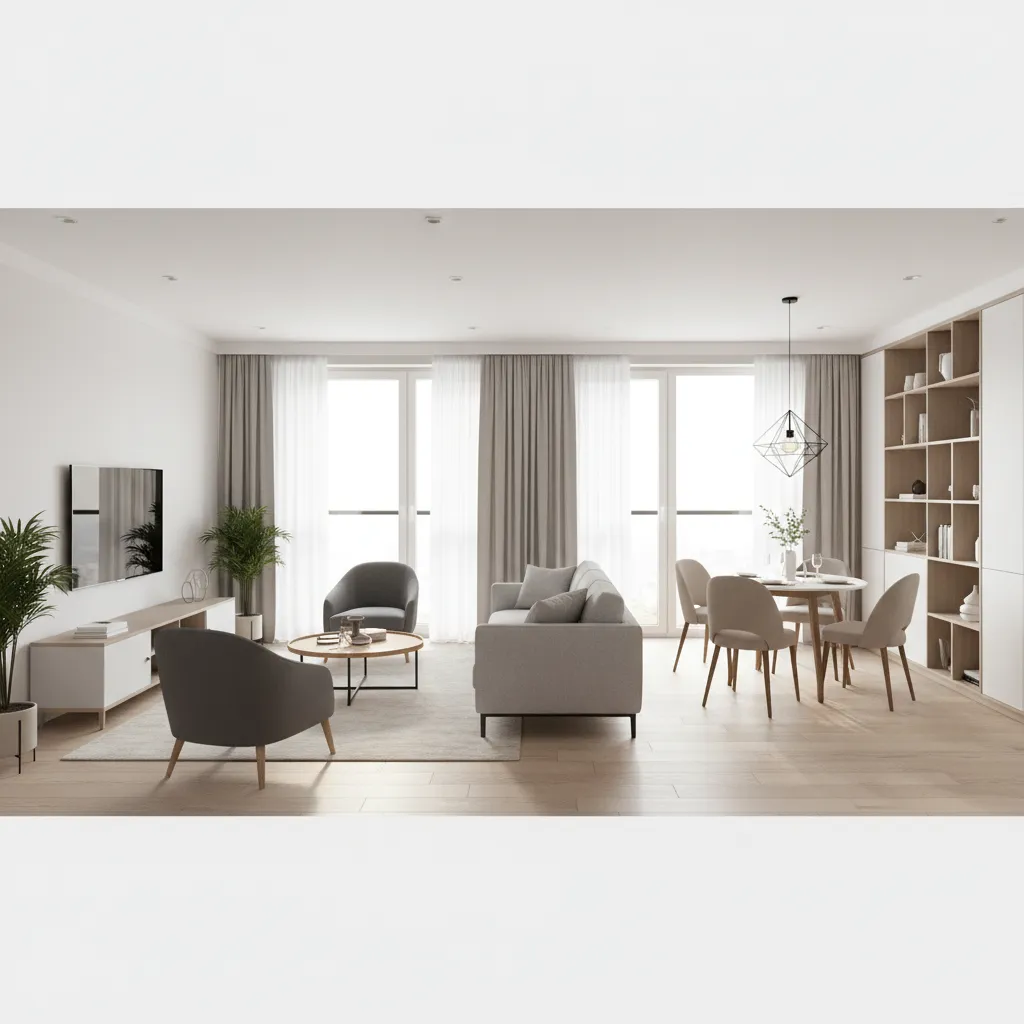 How to Optimize a 1-Bedroom Apartment Layout With a Furniture Package