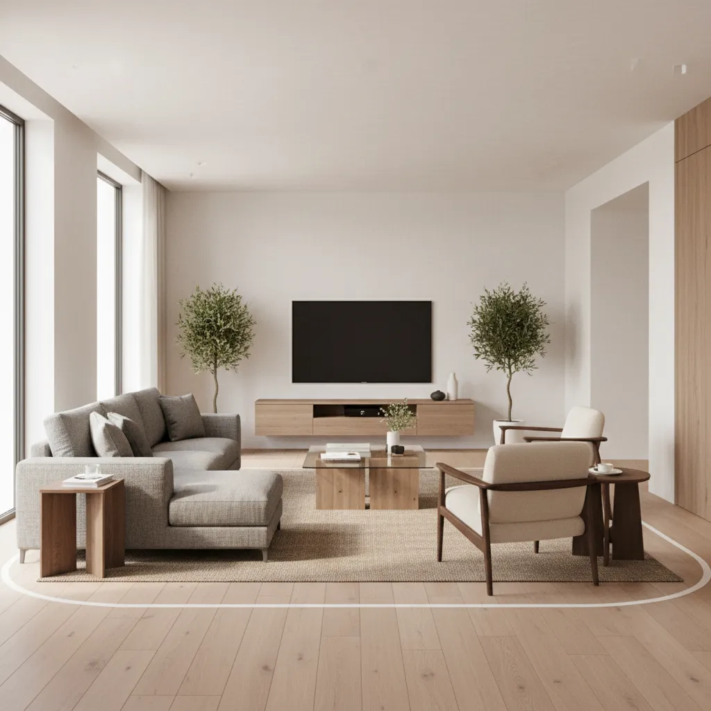 How to Optimize an 18 x 12 Living Room Layout for Comfort and Traffic Flow