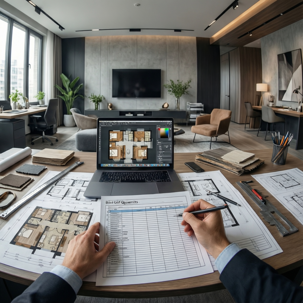 Bill of Quantities Errors in Interior Design? Fix Your BOQ