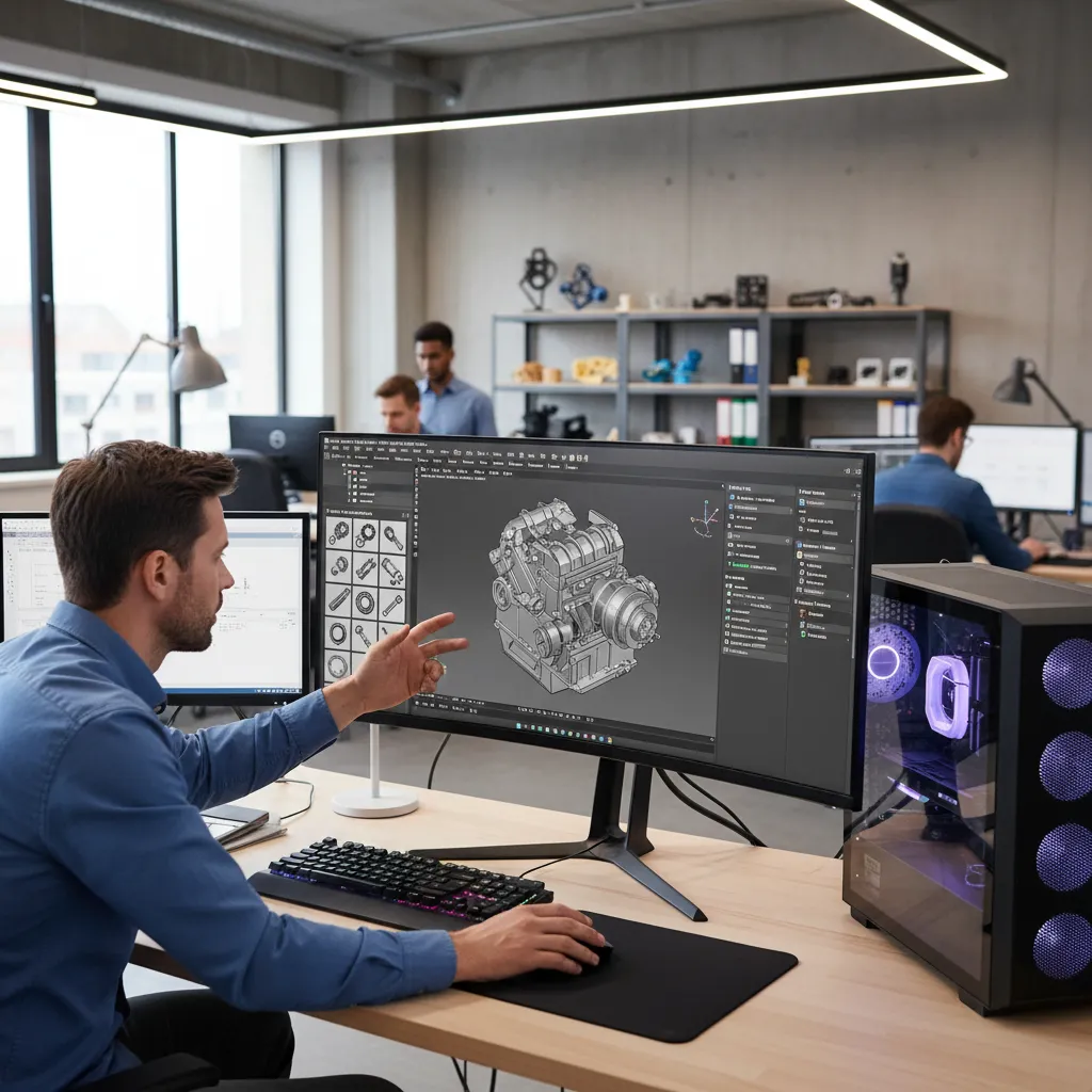 Optimize CAD Workflow with 3DPartLib Components