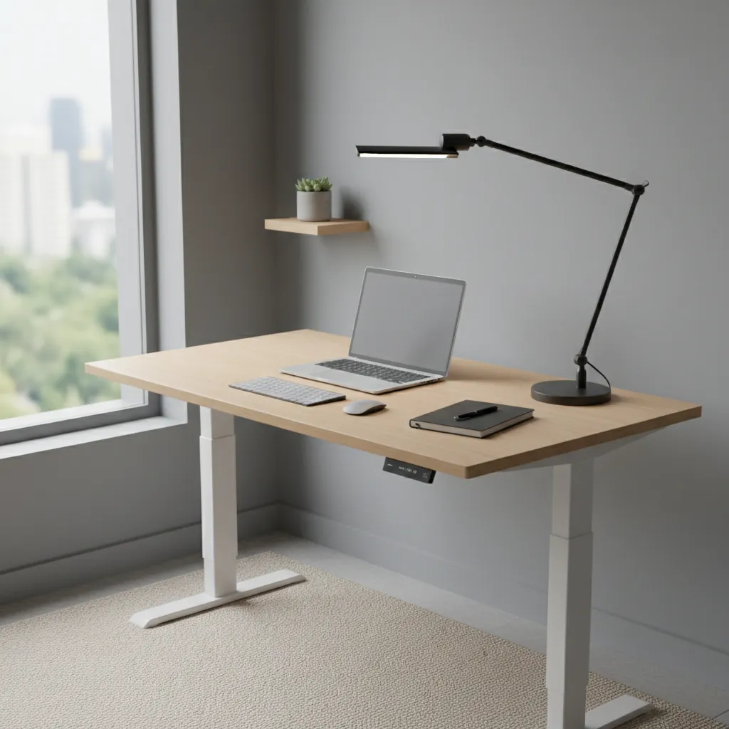 How to Optimize Desk Lighting in a Small Workspace