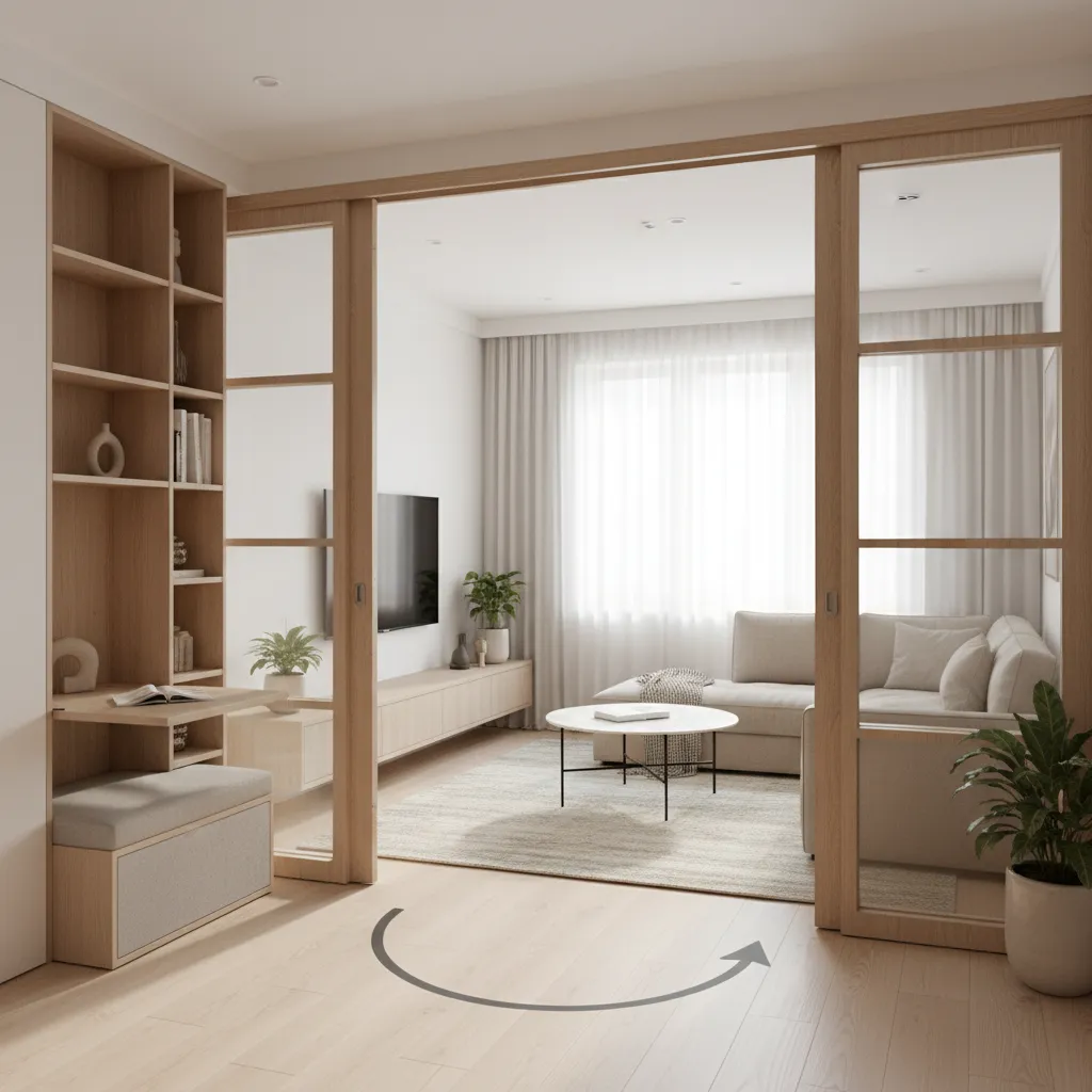 How to Optimize Door Clearance in Compact Rooms