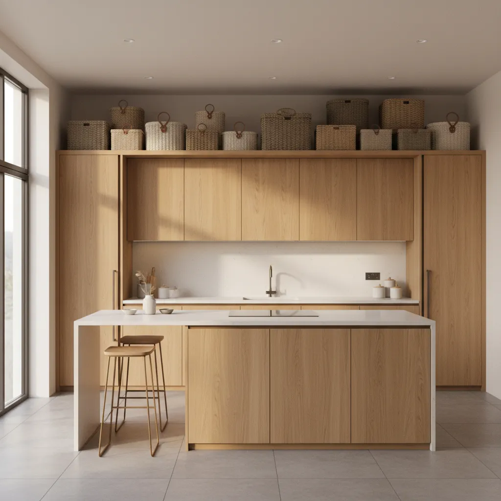 Space Optimization Tips for Gaps Above Kitchen Cabinets