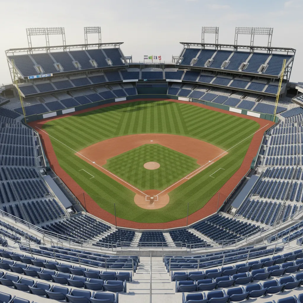 How to Optimize a 3D Baseball Field Model for Games and Real‑Time Rendering