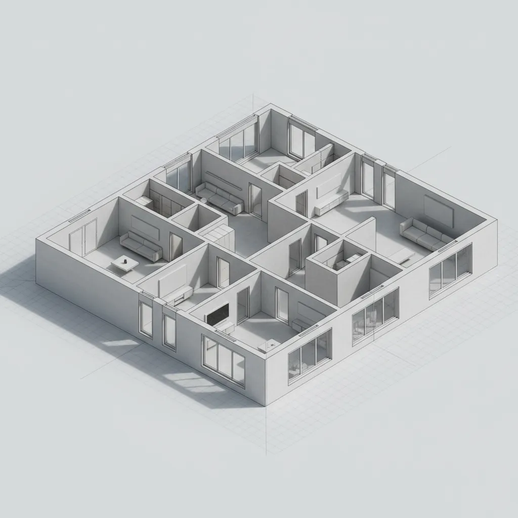 How to Optimize 3D CAD Models After Extruding Floor Plans