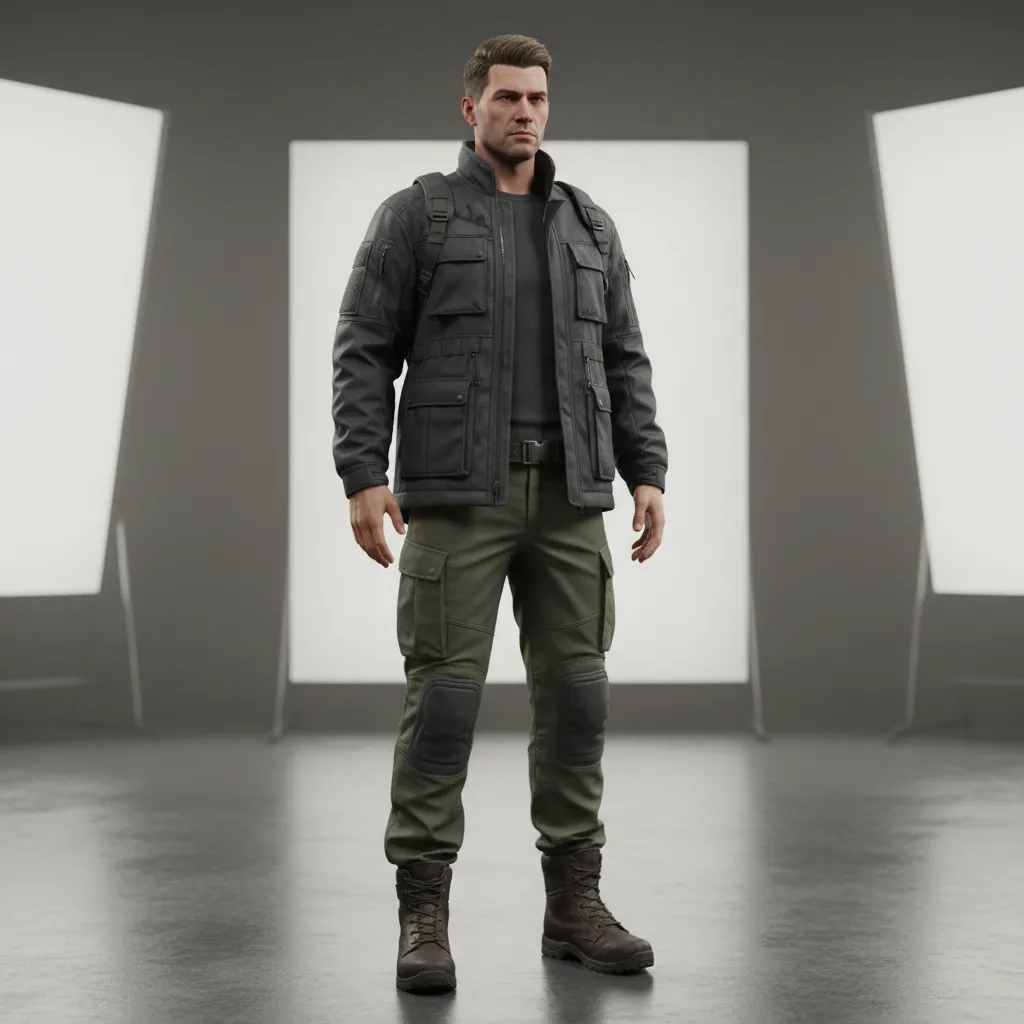 How to Optimize 3D Clothing Models for Games and Real Time Rendering