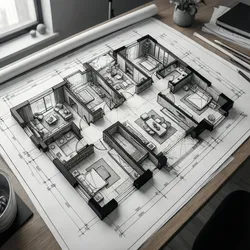Optimize Black and White Floor Plans for Print and Digital Presentation