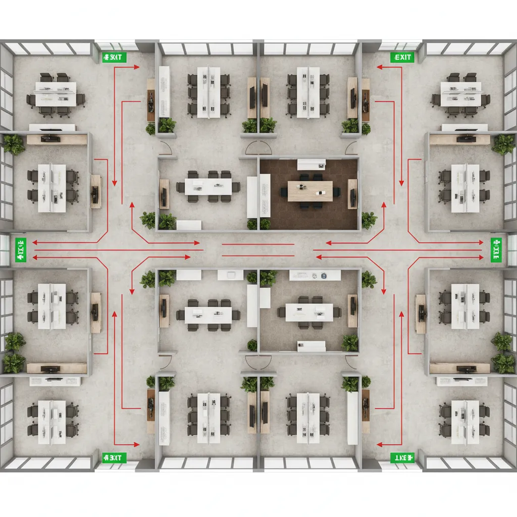 How to Optimize Exit Placement for Faster Building Evacuation
