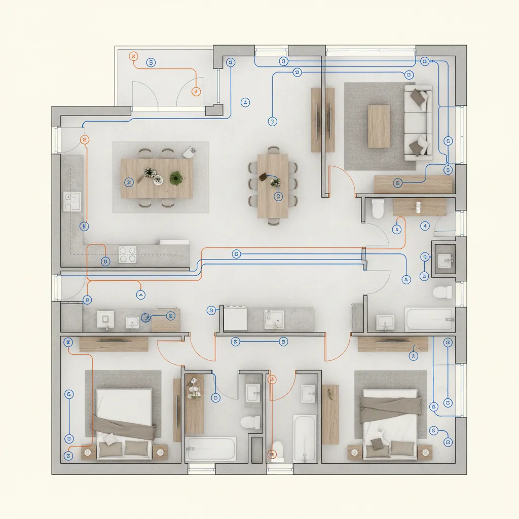 How to Optimize Electrical Circuit Layouts in Building Floor Plans