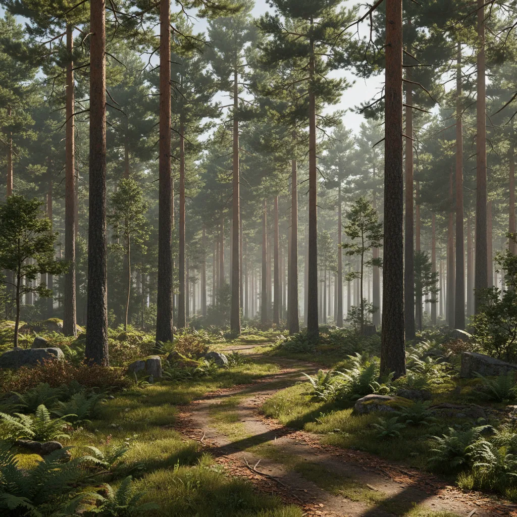 How to Optimize Forest 3D Models for Real Time Rendering