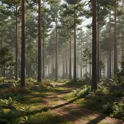 How to Optimize Forest 3D Models for Real Time Rendering