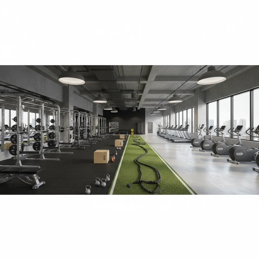 How to Optimize Gym Floor Layout for Safety, Performance, and Aesthetics