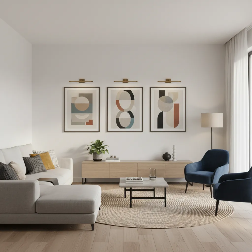 How to Optimize Picture Lighting for Better Artwork Visibility: Professional techniques to position, angle, and tune picture lights so artwork appears sharper, richer, and glare‑free.