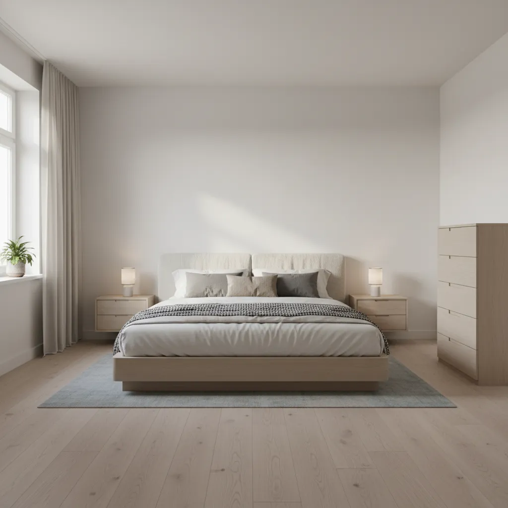 optimized 10 x 12 bedroom layout with clear walkways