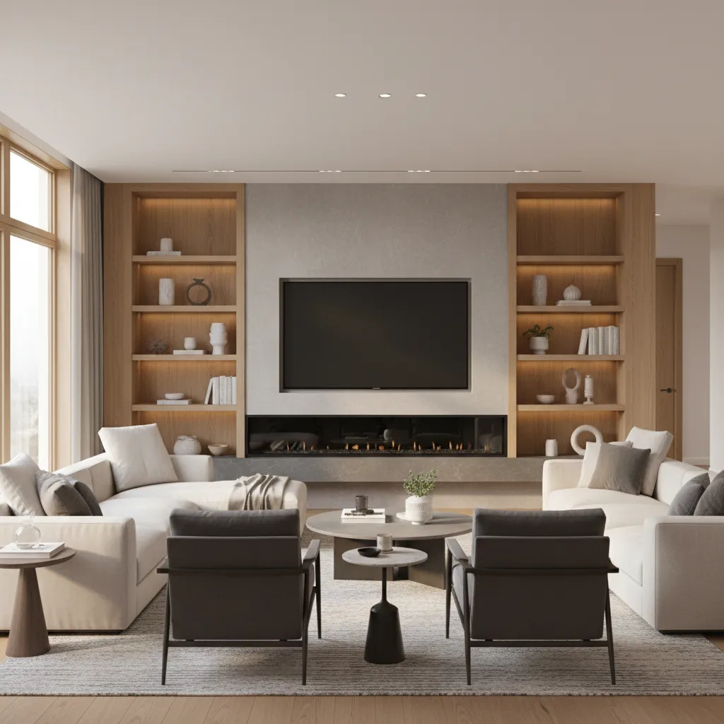 How to Optimize a TV Above Fireplace Setup for Comfort and Style