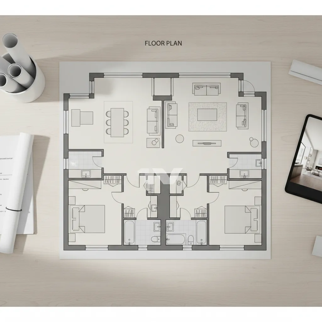 How to Optimize Wall Colors for Better Floor Plan Presentation