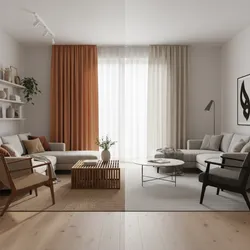Orange Curtains vs Neutral Curtains Which Works Better for Living Rooms