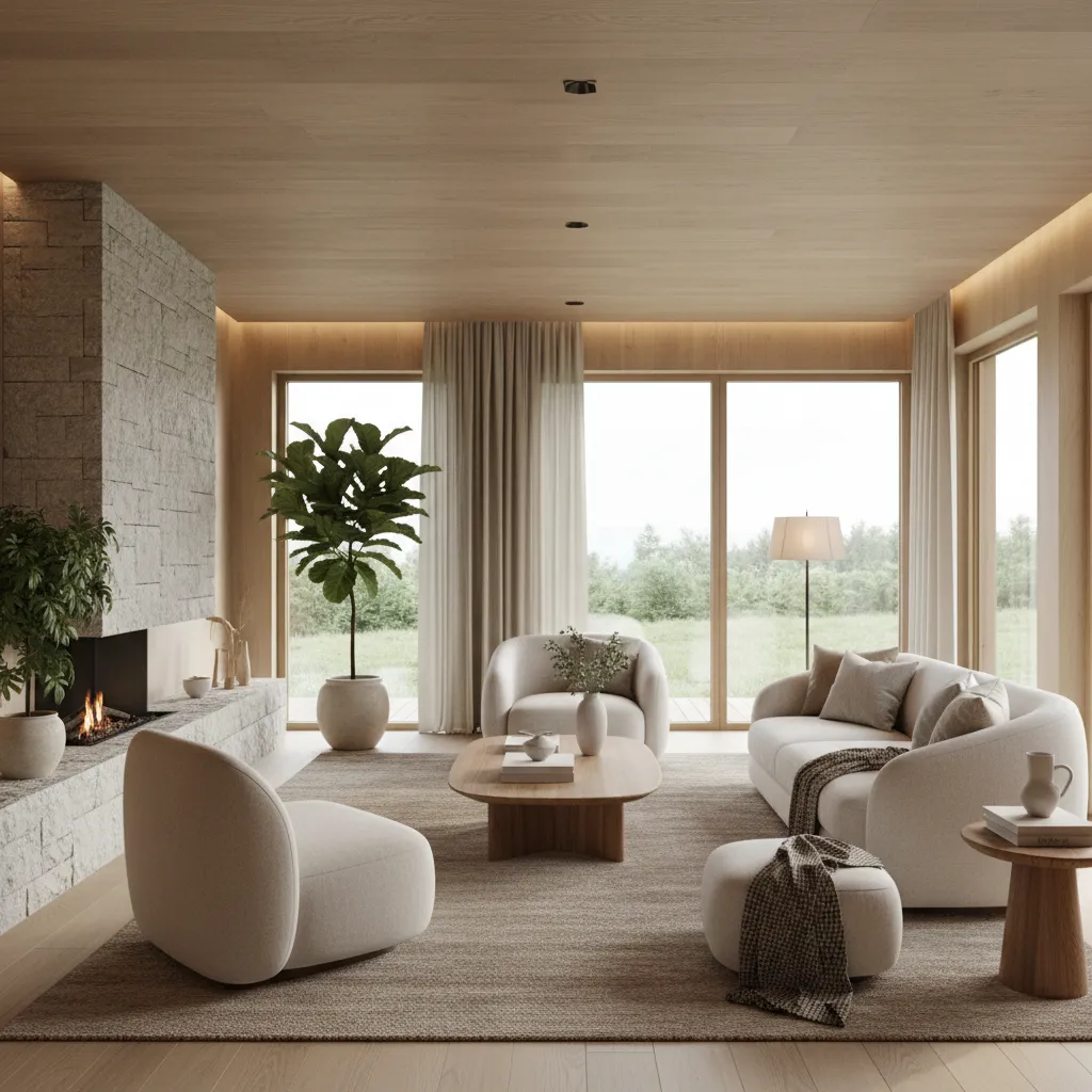Estilo orgánico en diseño de interiores