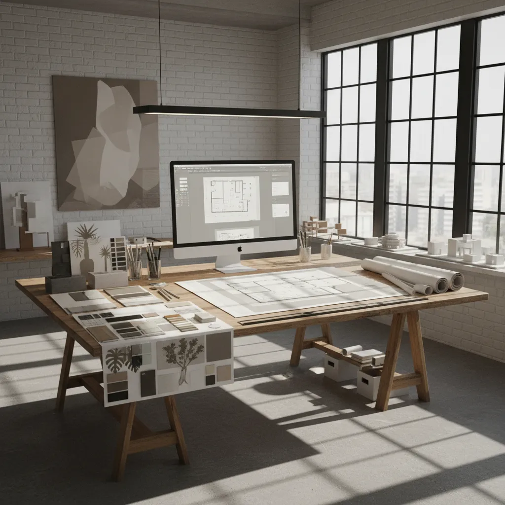 How to Organize a Photoshop Plan Rendering Library for Faster Workflow