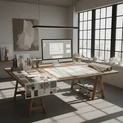 How to Organize a Photoshop Plan Rendering Library for Faster Workflow