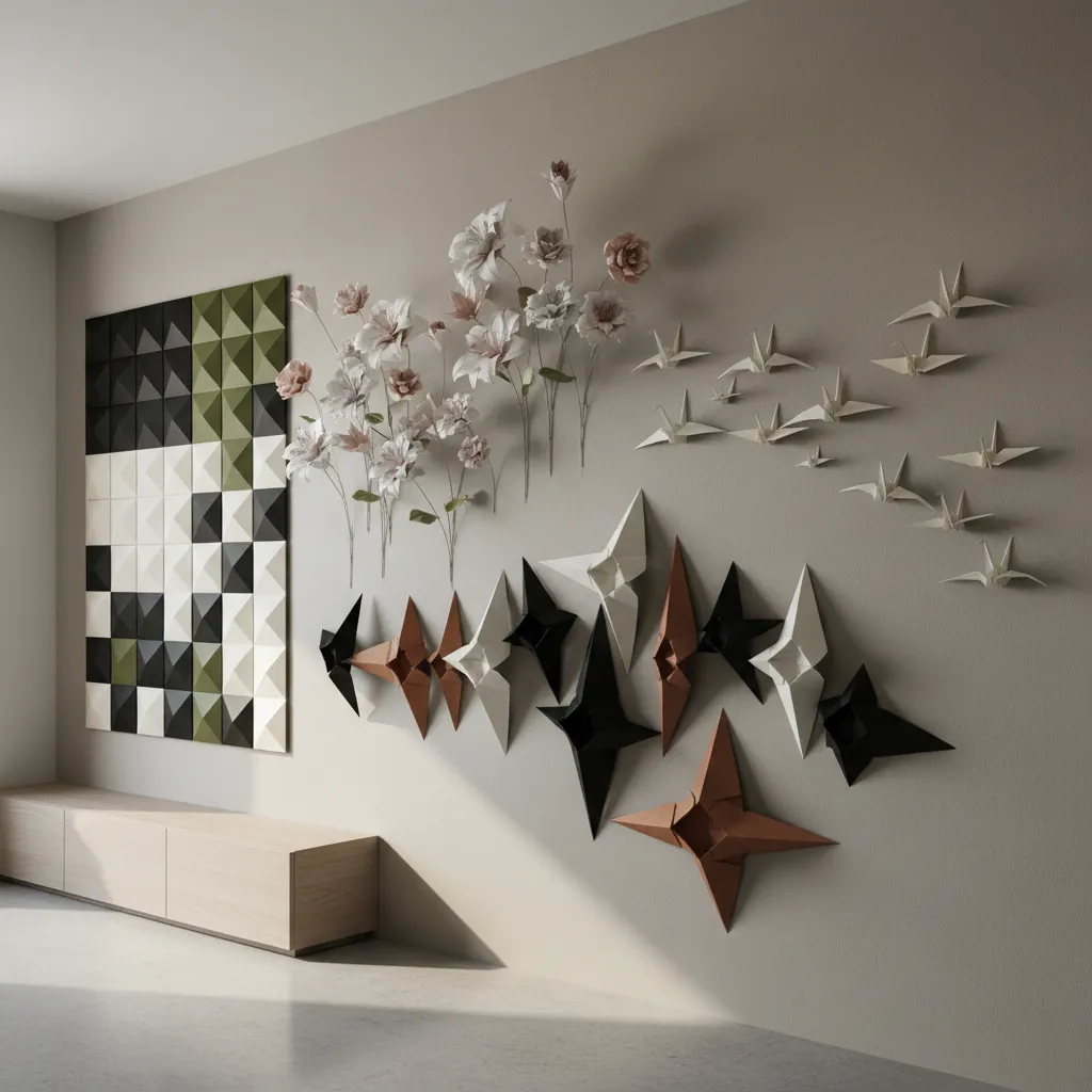 Origami Wall Decor Styles Compared: Geometric, floral, 3D, and minimalist origami wall decor styles explained from a designer’s perspective so you can choose the right look for your space.