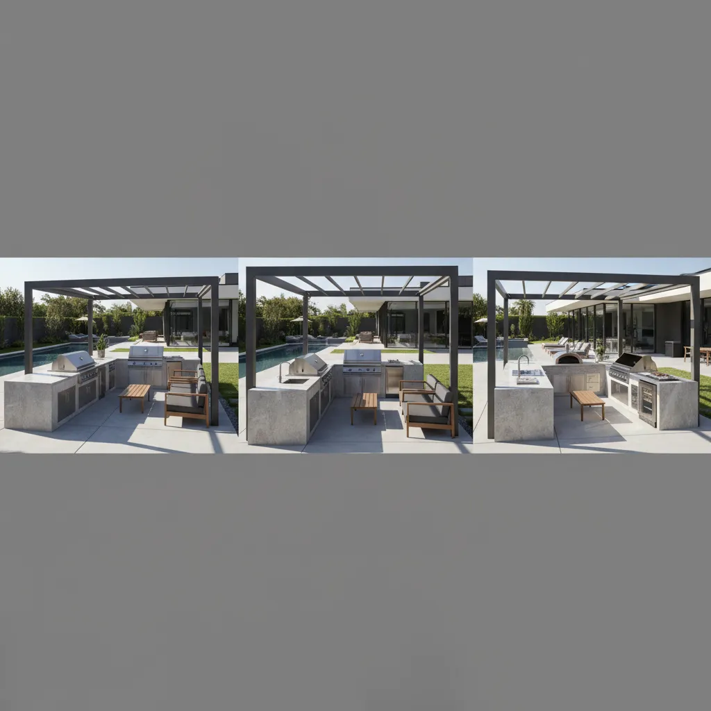 Outdoor Kitchen Layouts Compared: L-Shape vs U-Shape vs Straight Designs